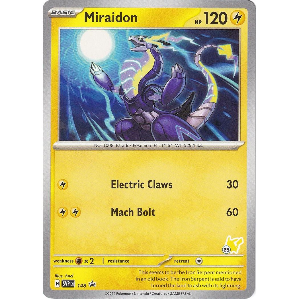 Miraidon - Pikachu 23 (148) (BA24)