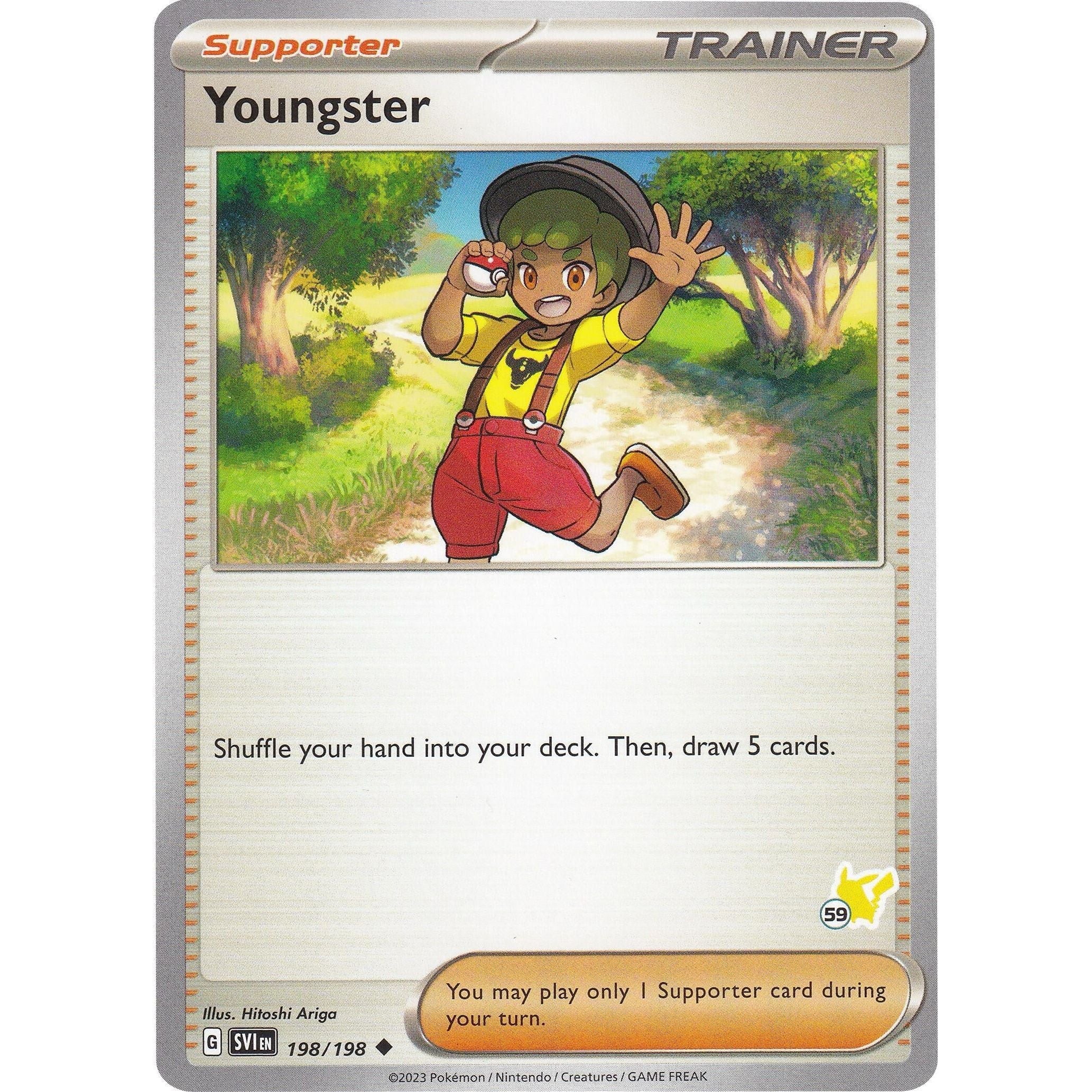 Youngster - Pikachu 59 (198/198) (BA24)