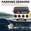 Auto Car LED Crescent Buzzer Radar Parking Sensor 4 Probes Car Camera