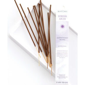 Maroma - Aromatherapy Incense Stress Away (10ct)