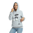 Women's Casual Cat Print Hoodie With Big Pocket for Pet Lovers