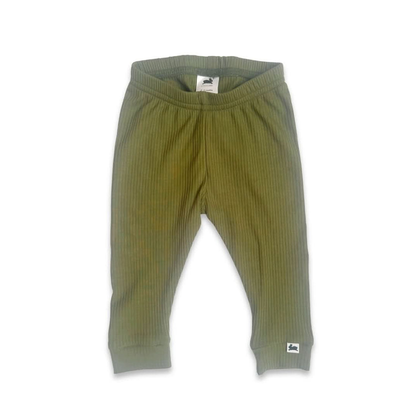 Baby Bamboo Leggings | Palm Fronds