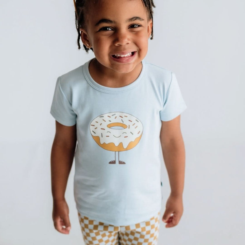 Baby/Kids Graphic Bamboo T-Shirt | Never Stop Growing In Fresh Clover