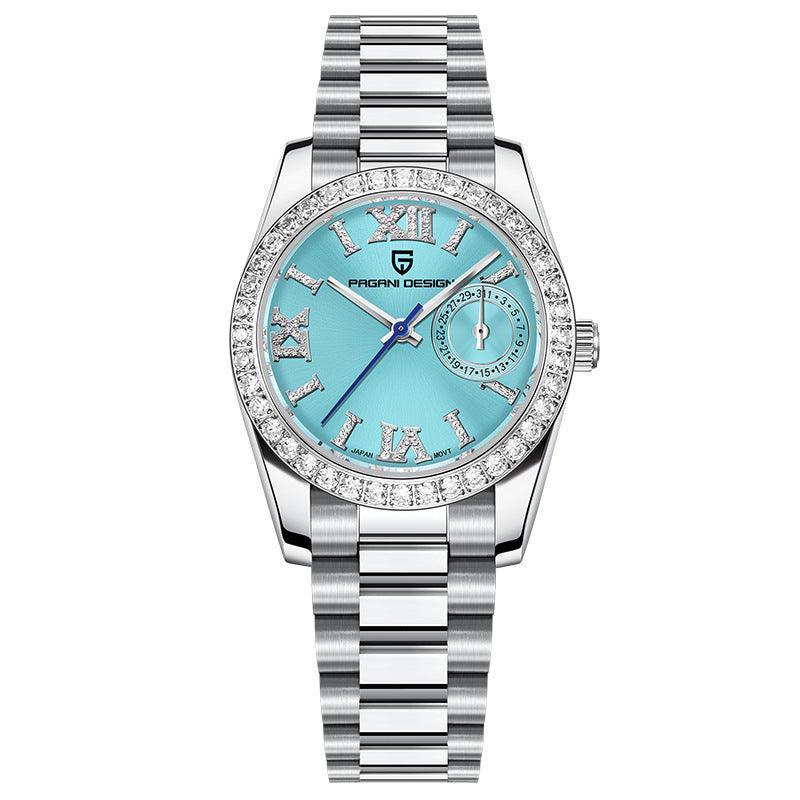 Pagani Design Women's Stainless Steel Waterproof Fashion Watch