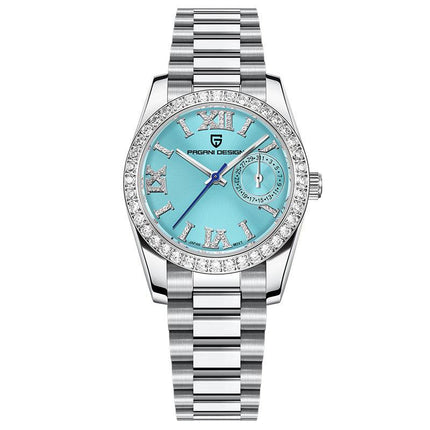 Pagani Design Women's Stainless Steel Waterproof Fashion Watch
