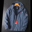 Fleece Hoodie – Warm Zipper Pocket Amekaji Style Hooded Jacket