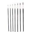 Aquaflex - Brown Synthetic Brush with Long Handle
