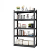 Tier Metal Shelves For Storage Garage Shelving 2000LBS Heavy Duty Storage Shelves Adjustable Garage Shelf Industrial Shelving Unit Storage Utility Rack,Black