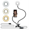 Live Streaming Light - LED Selfie Ring Light for Live Adjustable Makeup Light-8cm Stand