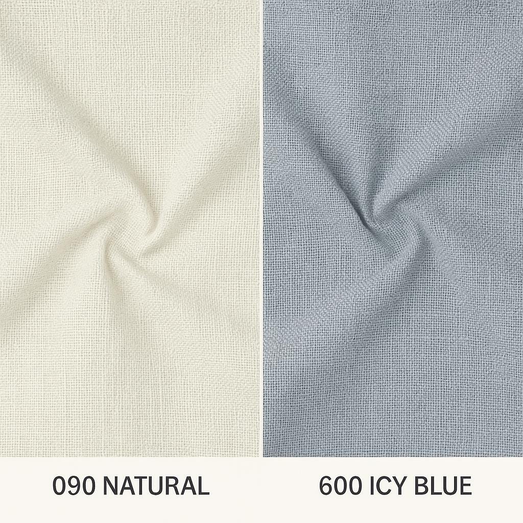 Hemp Fabric – Lightweight 130gsm | 51” Wide Sustainable Eco-Friendly Textile for Jackets, Dresses and Scarves