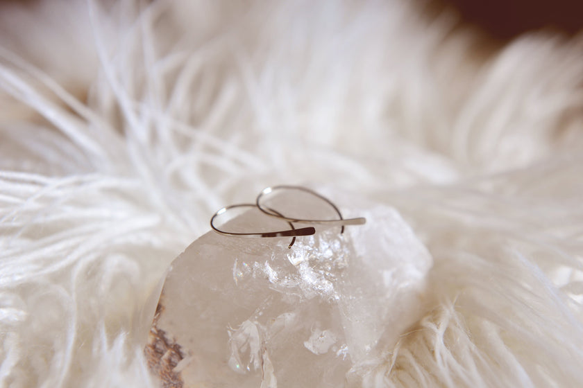Mel drop wire earrings