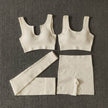 6pcs Yoga Workout Outfit set for women Gym clothes