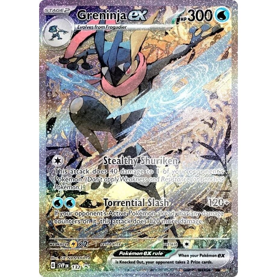 Greninja ex - 132 (132) (SVP)