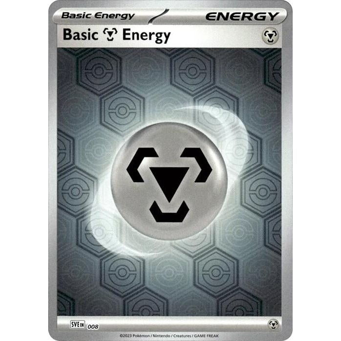 Basic Metal Energy (Reverse Holofoil) (8) (SFA)