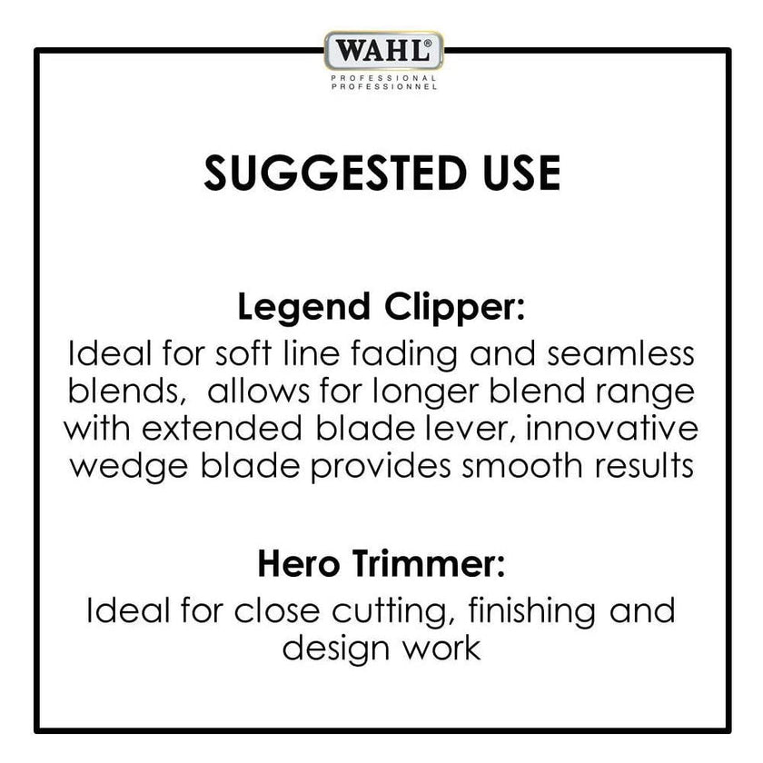 WAHL Professional 5-Star Legend & Hero Barber Combo - 56272