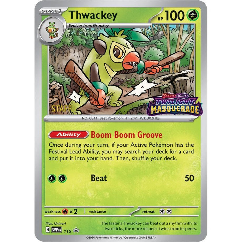 Thwackey - 115 (Prerelease) [Staff] (115) (SVP)