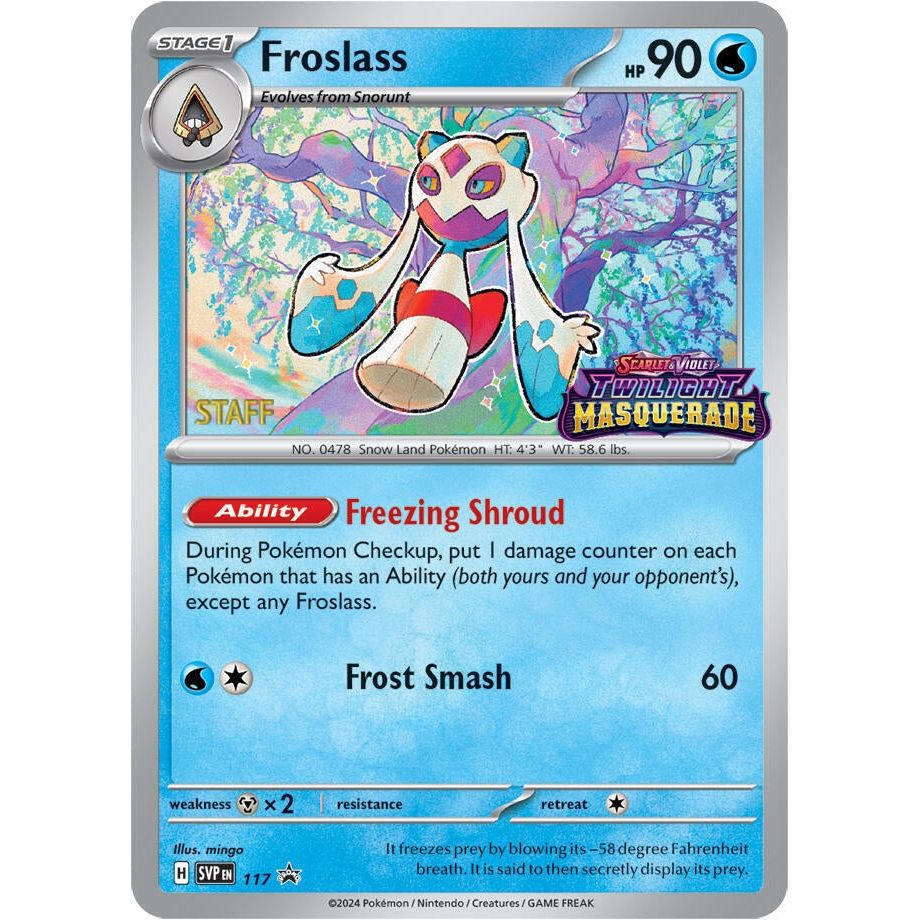 Froslass - 117 (Prerelease) [Staff] (117) (SVP)