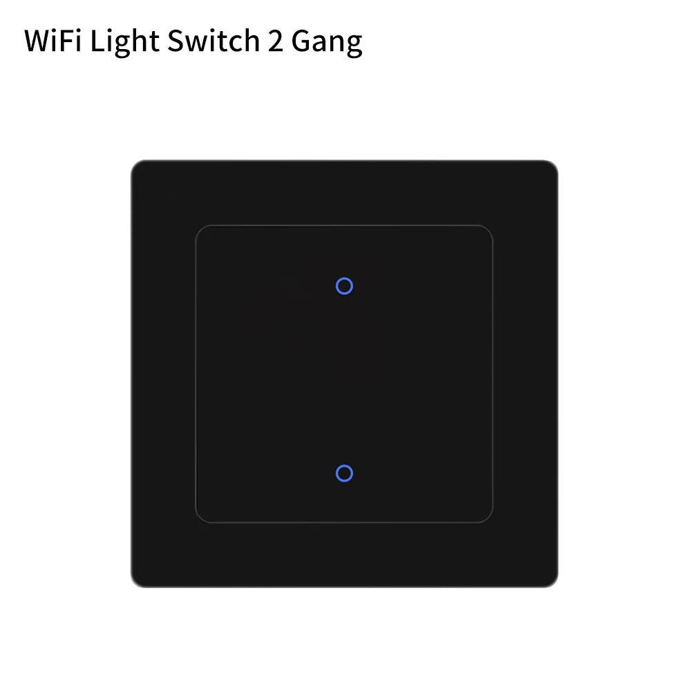 WiFi Smart Switch App Remote Control European Standard Black and White