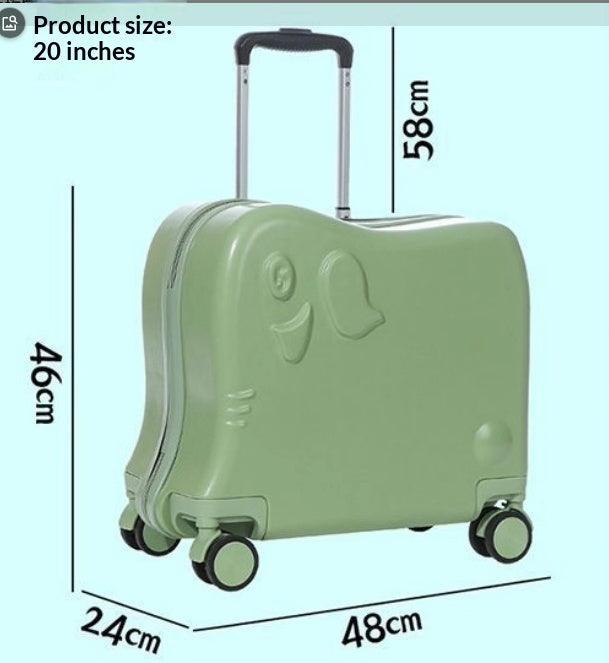Kids Carry On Luggage Rolling Suitcase Lightweight Children Travel Trolley