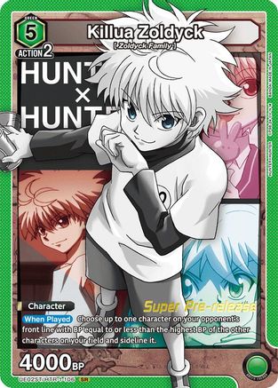 Killua Zoldyck (106) (UE02ST/HTR-1-106) - UE02ST HUNTER X HUNTER Super PreRelease Starter Deck