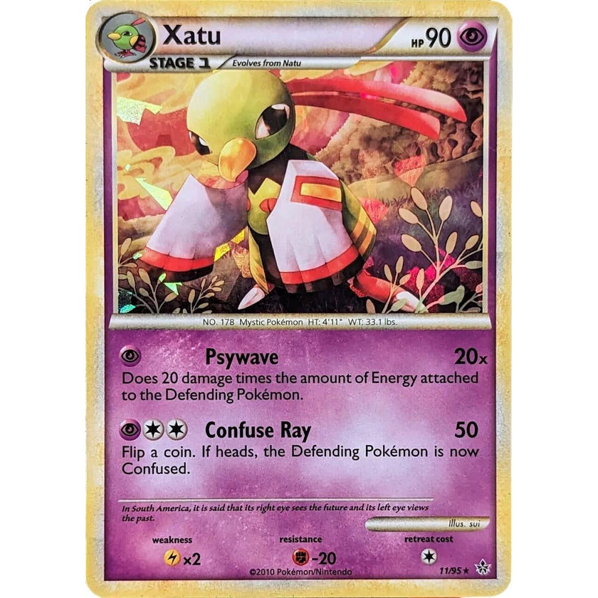 Xatu - 11/95 (Cracked Ice Holo) (11/95) (BLE)