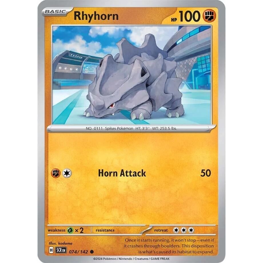 Rhyhorn (074/142) (SCR)