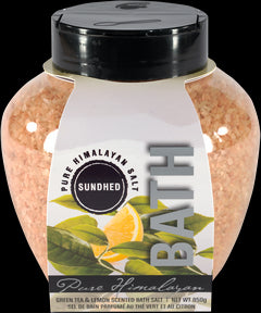 Sundhed - Himalayan Bath Salt W. Green Tea/L (850g)