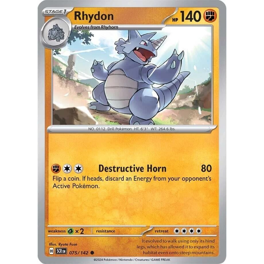 Rhydon (075/142) (SCR)