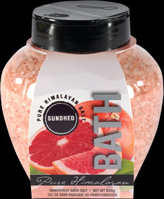 Sundhed - Himalayan Bath Salt W. Grapefruit (850g)