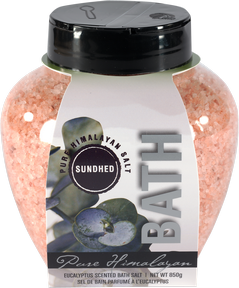 Sundhed - Himalayan Bath Salt W. Eucalyptus (850g)