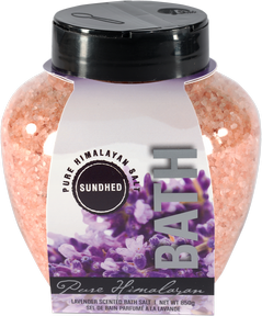 Sundhed - Himalayan Bath Salt W. Lavender Oil (850g)