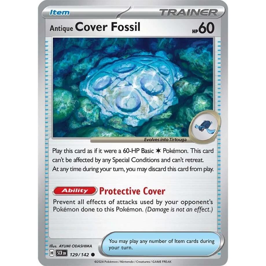 Antique Cover Fossil (129/142) (SCR)