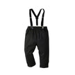 Boys' Formal Suit Set - Dress Shirt & Suspender Pants for Kids Canada USA