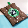 Starbark Coffee Dog Cooling Mat | Self Cooling Pet Mat