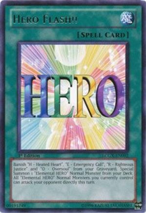 Hero Flash!! (LCGX-EN092) - Legendary Collection 2 Unlimited