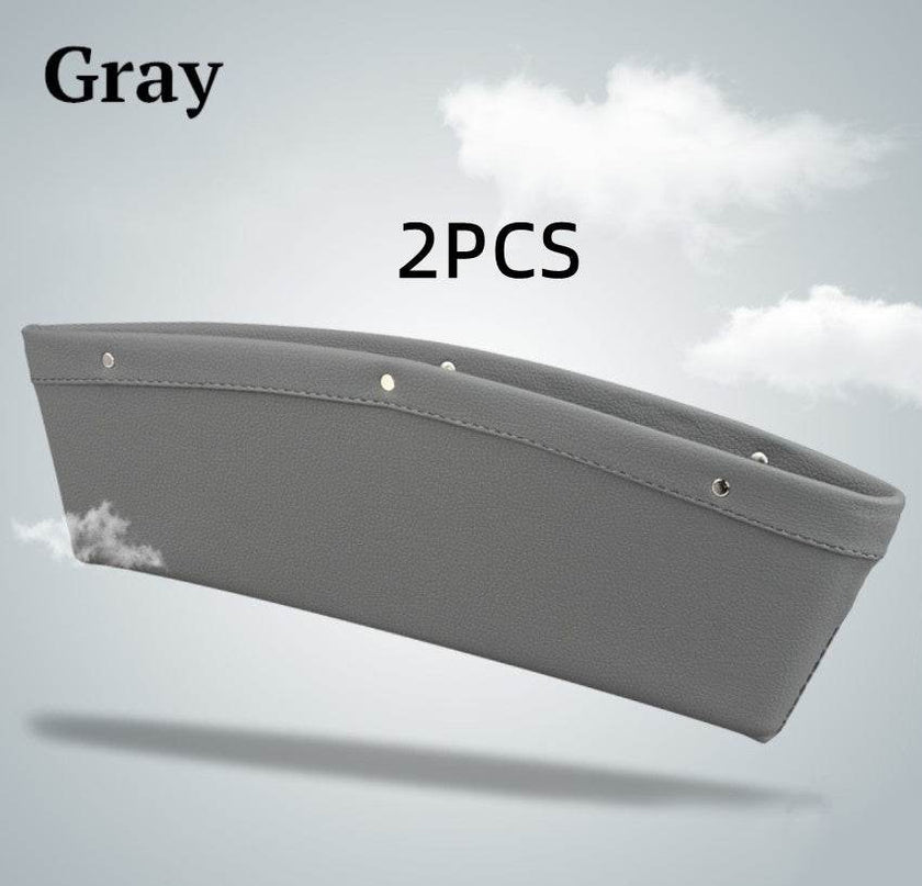 PU Leather car seat gap organizer Bag