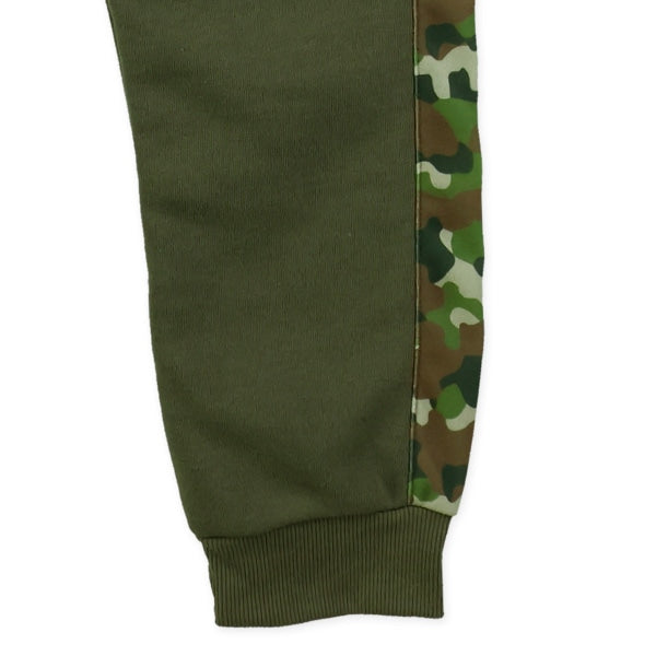 西松屋 ELFINDOLL 裏起毛迷彩サイドラインパンツ 正規品