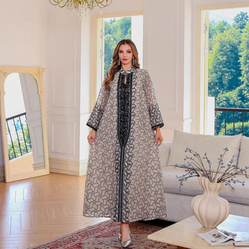 New Muslim Robe Female Dress Middle East Clothing