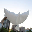 peace pigeon aluminum film balloon