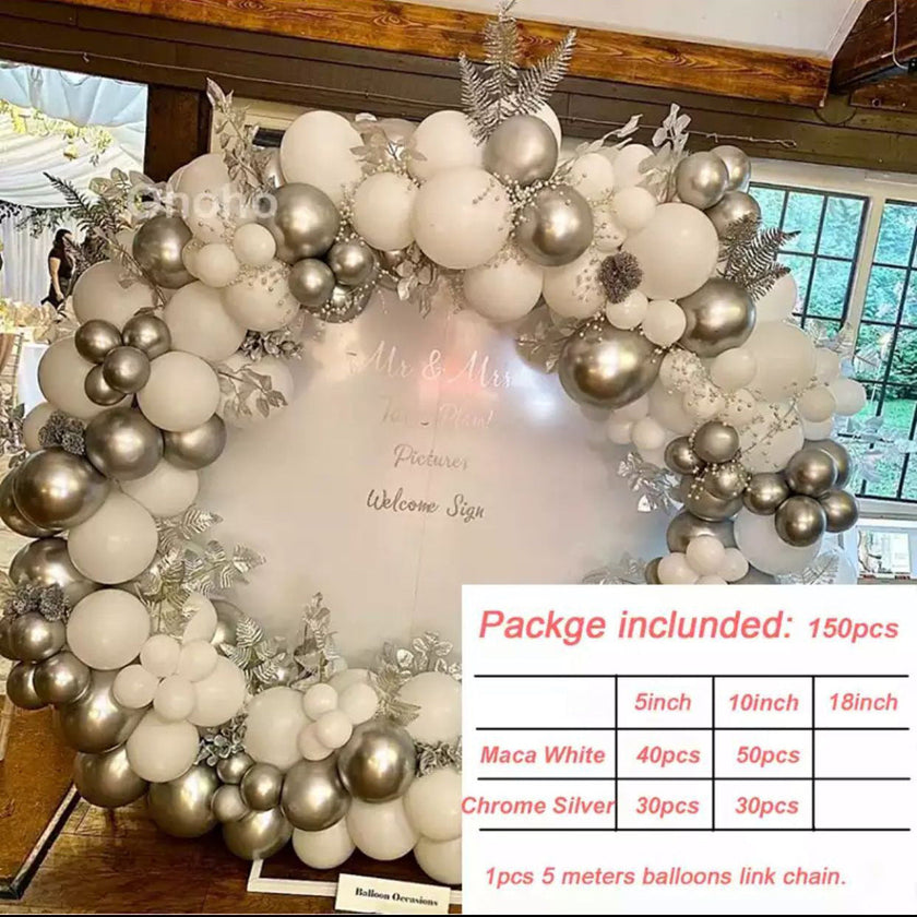 Balloon Garland Arch Kit – Multi-Style Party Decoration Set
