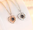 Subloom   Heart 100 I Love You Necklace