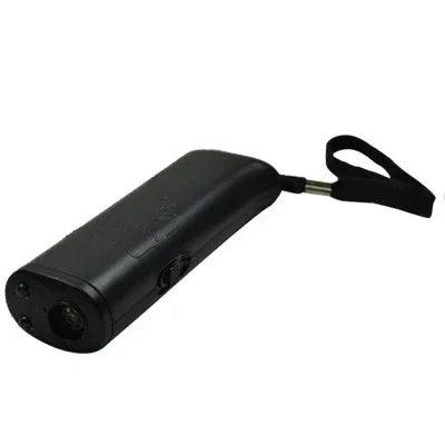 3-in-1 Anti Barking Dog Training Device – Ultrasonic Repeller & LED Flashlight (Black / Yellow)