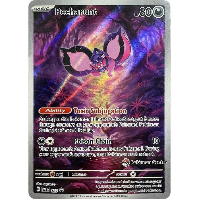 Pecharunt - 129 (Pokemon Center Exclusive) (129) (SVP)