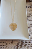 Large Monstera Necklace