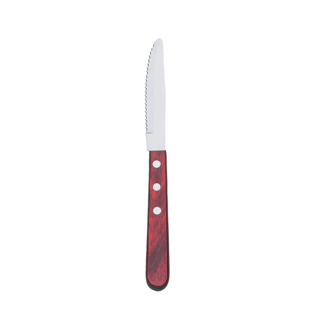 Browne - Steak Knife, Pakkawood Handle, Rounded Blade, 9