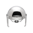 Browne - Rondo Round Chafer, w/Roll Top Cover, 7qt/6.6L, 22.5x20