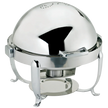 Browne - OCTAVE Round Chafer, w/Roll top cover, 7qt/6.6L, 22.5x20
