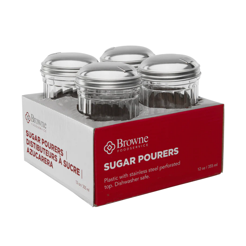 Browne - Sugar Pourer, Plastic, 12oz/355ml, 5.6