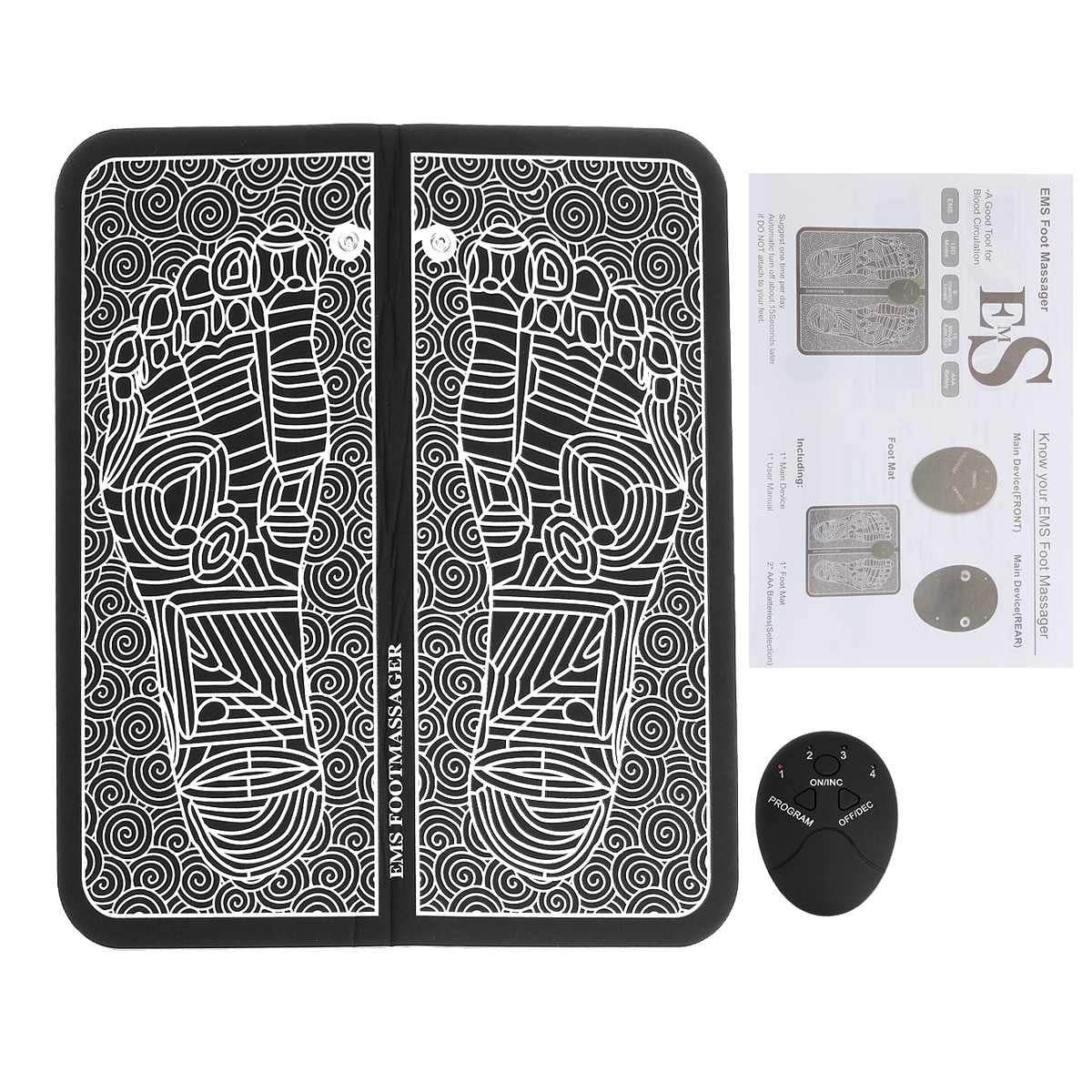 Electric powered Foot Massage Mat