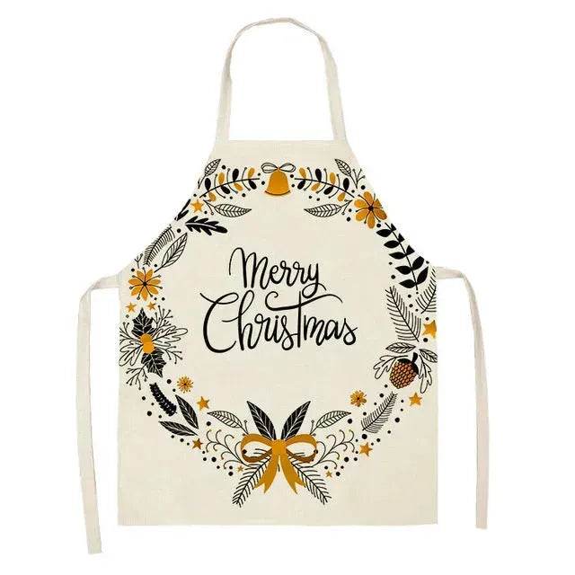 Personalized Christmas Aprons gifts idea for chefs bakers